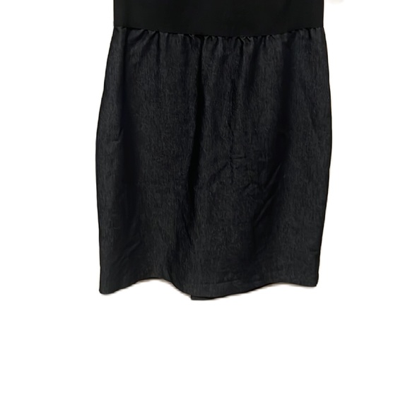 Women’s TIANA B, On/Off Shoulder, 3/4 Sleeves Dress, black/White, Size Medium - Picture 3 of 5